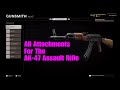 Black Ops Cold War BETA All Attachments for the AK-47 Assault Rifle