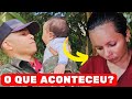 Jaqueline e pedro elizeu visitam a nova casa a obra parou