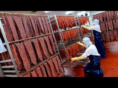 HOW BEEF JERKY IS MADE - The Manufacturing Process of Beef Jerky - American Factory