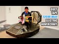 How I Made a 12000W Electric Hovercraft from Duct Tape & Trash Bags