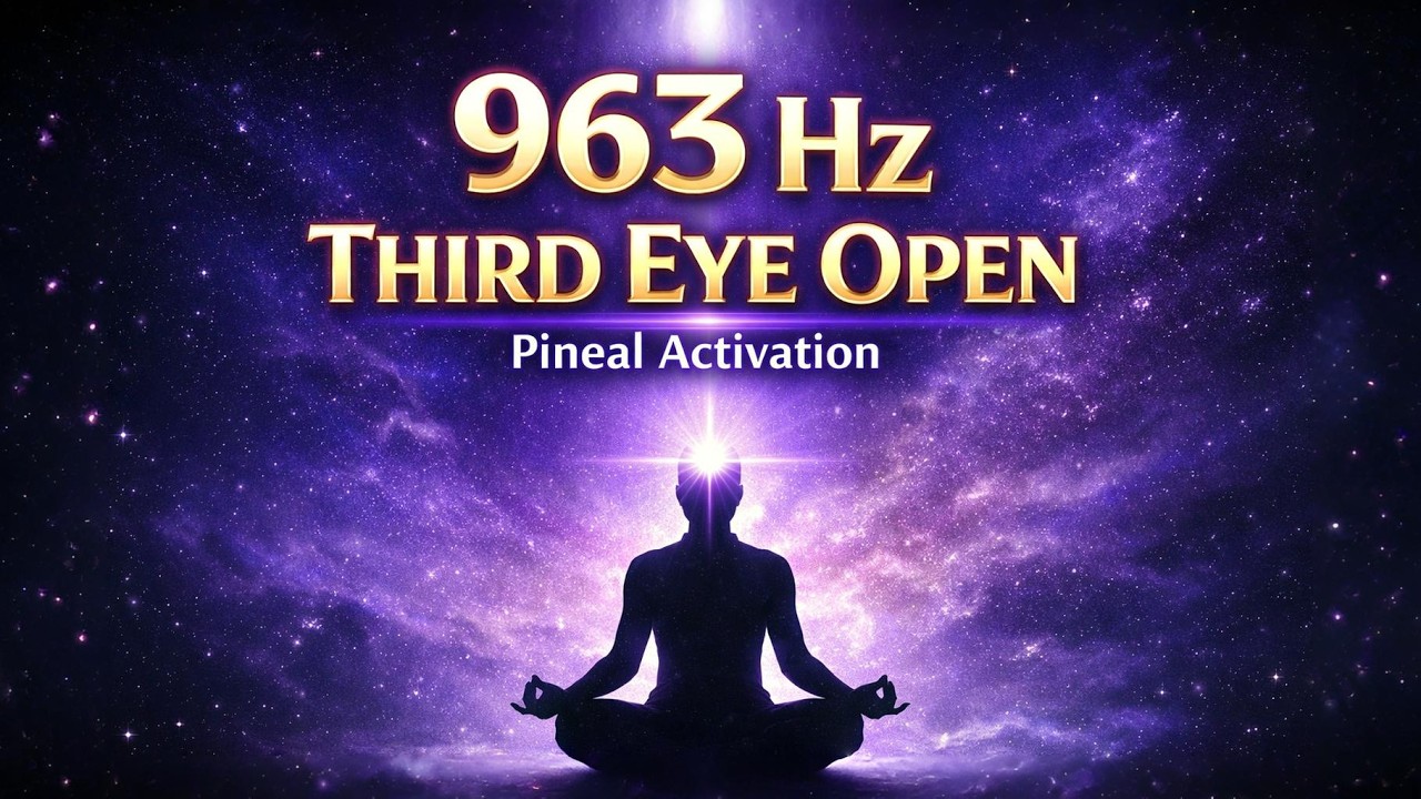 963 Hz THIRD EYE ACTIVATION 👁️ Unlock Divine Consciousness | Pineal ...