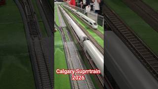 Calgary Supertrain Model Train Show #modelrailroad #modelrailway #shorts #h0scale #Modelleisenbahn
