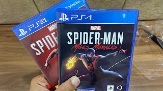 Spider Man Miles Morales Ps4 Unboxing And Gameplay