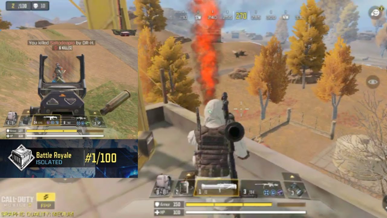 11 KILL Call of Duty S8: BATTLE ROYALE ISOLATED SOLO GAMEPLAY! (no commentary) / 