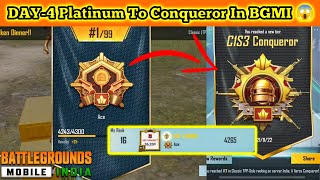 🇮🇳DAY-4🇮🇳 platinum To Conqueror In BGMI 😱- iPhoneXR,11,11Pro,11ProMax,12,12PRO,13,13Pro,13ProMa screenshot 3