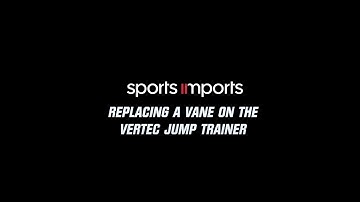 Replacing a Vane on the Vertec Jump Trainer