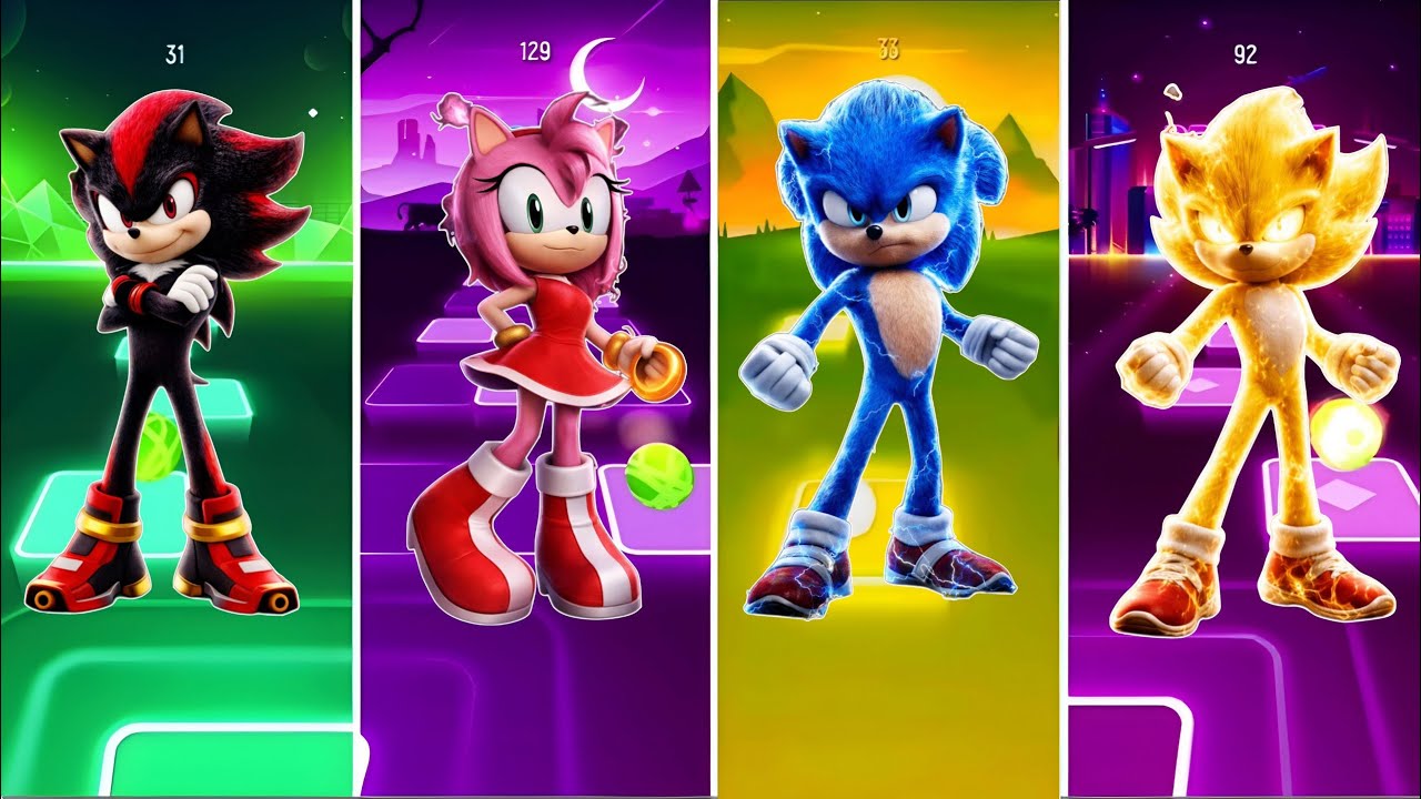 Sonic Prime - Coffin Dance Song COVER | Tiles Hop Gameplay