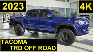 2023 Toyota Tacoma TRD OFF Road Premium Package with TRD Lift Kit Full Feature Review Walk Around