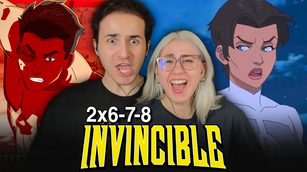 INVINCIBLE SEASON 2 EPISODE 6-7-8 REACTION - FIRST TIME WATCHING - REVIEW