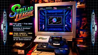 Stellar League – FREE Demo & Full Digital Game OUT NOW! | Mega Drive / Genesis