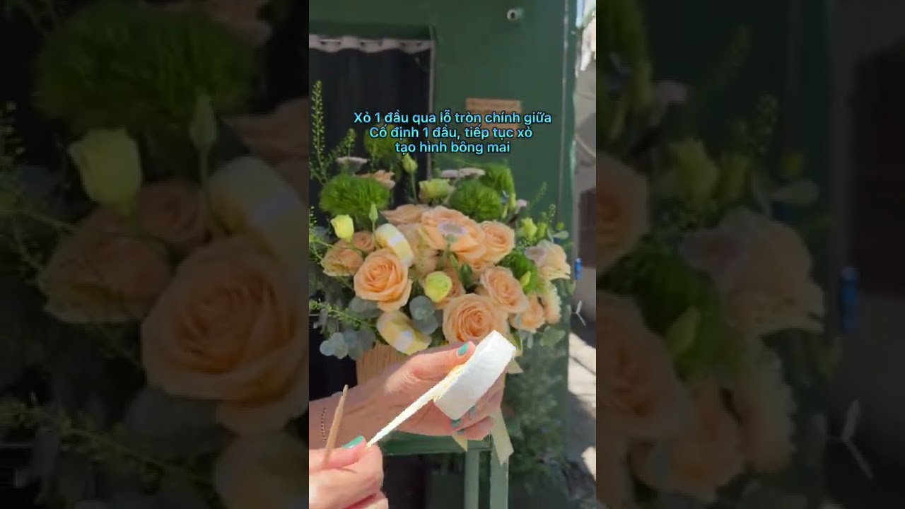 Giỏ Hoa Nhỏ Để Bàn Đơn Giản Mà Sang Trọng Nhờ Điều... - youtube