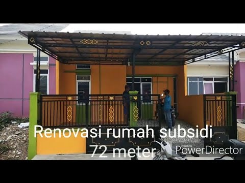 Full renovasi  rumah  subsidi  dengan biaya  55 juta YouTube