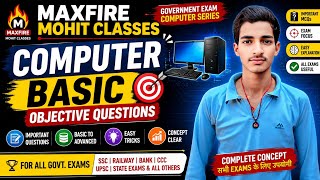 Computer basic objective questions #computerbasics #ccc #maxfiremohitclass