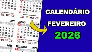 February 2026 Calendar  Carnival 2026 todays Date