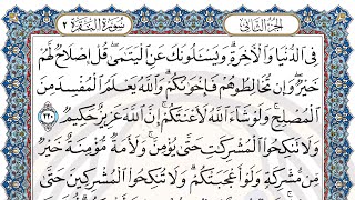 My Quran Journey - Day 17 - Surah Al-Baqarah (verse 220-230) in HD