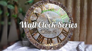 How to make Resin Wall Clock Step By Step Complete Tutorial By Zoha Yaseen