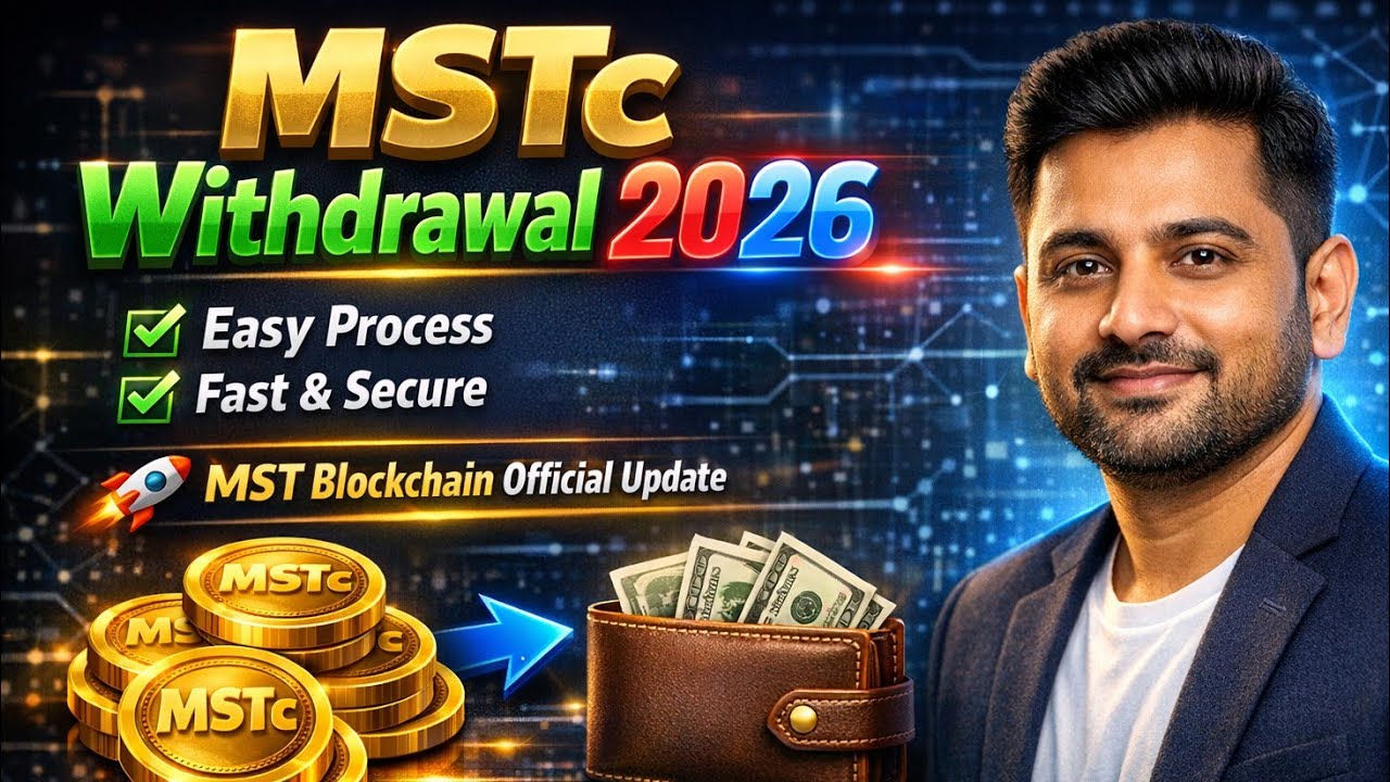MST BlockchainMSTc Coins Withdrawal Process 2026 easy Withdrawal MST mother coins 
