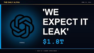 OpenAI S-1: 'We Expect It To Leak' | $NVDA Daily Alpha