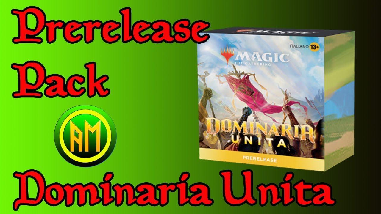 Unboxing Prerelease Pack - Dominaria Unita [MTG ITALIA] - YouTube