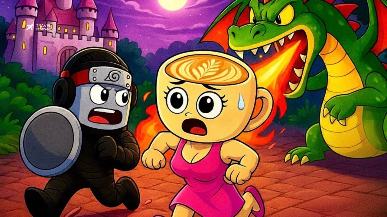 Спасайтесь! Капучино и Ассасина против Дракона в Roblox