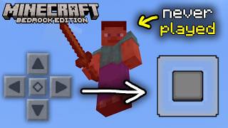 Trying Minecraft Bedrock Mobile PvP for the FIRST TIME
