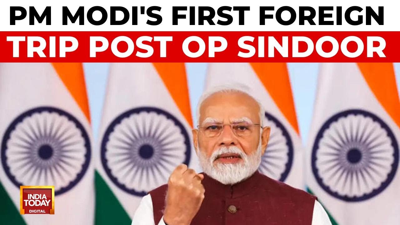 PM Modi's First Foreign Trip Post Operation Sindoor: Cyprus, Canada, Croatia On Itinerary