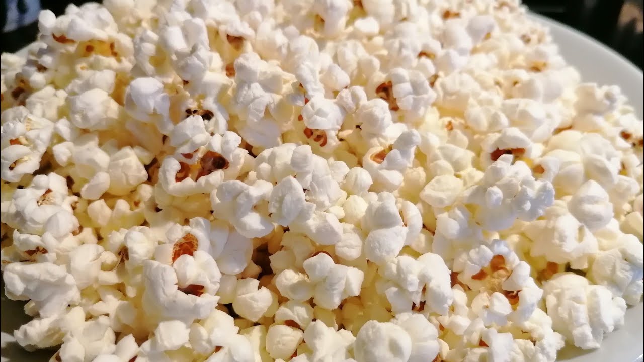 How to make Popcorn on the hob Making Movie Popcorn How to make