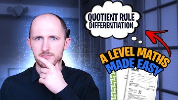A Level Maths Made Easy - Quotient Rule Differentiation