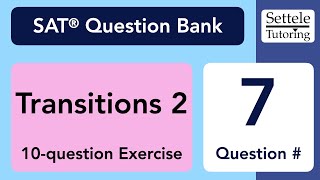 Transition Exercise 2, Qn. 7 (SAT Question Bank 176edca6)