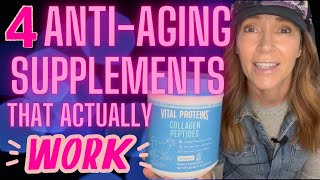 4️⃣ Anti-Aging SUPPLEMENTS That REALLY Work - Research Backed & Evidence Based & Proven Results‼️