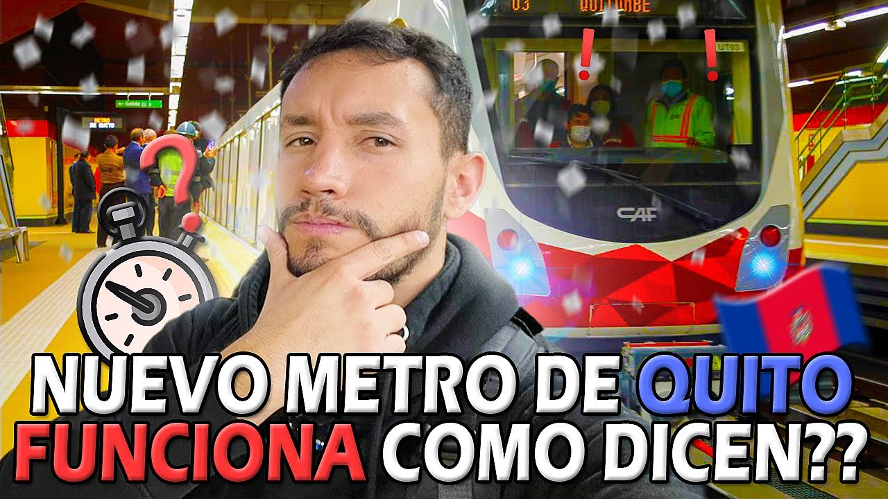 PONIENDO a PRUEBA al METRO de QUITO 🤔🚊