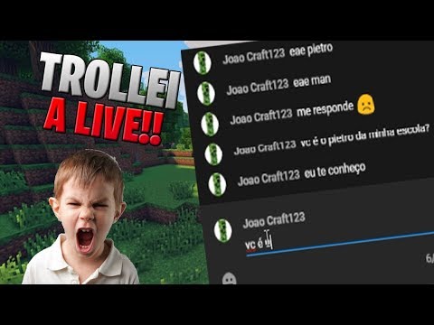 INVADINDO LIVES NO YOUTUBE - INVADINDO LIVES NO YOUTUBE