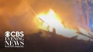 Video records devastating explosion in quiet Ohio community