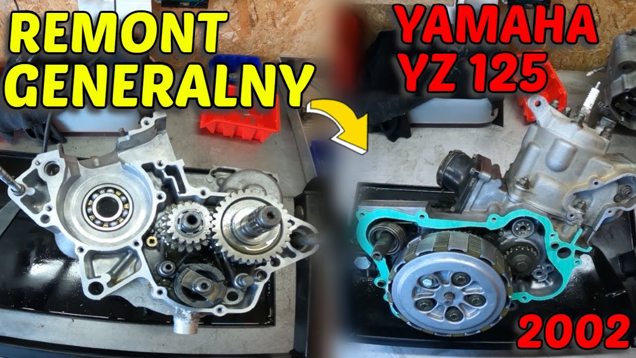 Remont Generalny 2t - Składanie Silnika - Yamaha YZ 125 2002