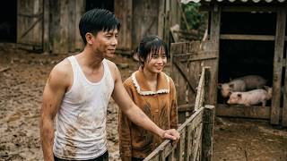 Khang and Son Thon Save Baby Piglets From Heavy Storm & Build New Pigsty screenshot 3