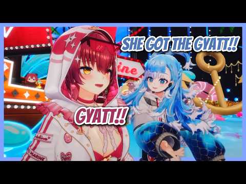 Kobo Teaches Marine the Correct Way to Say “GYATT”〖hololive〗
