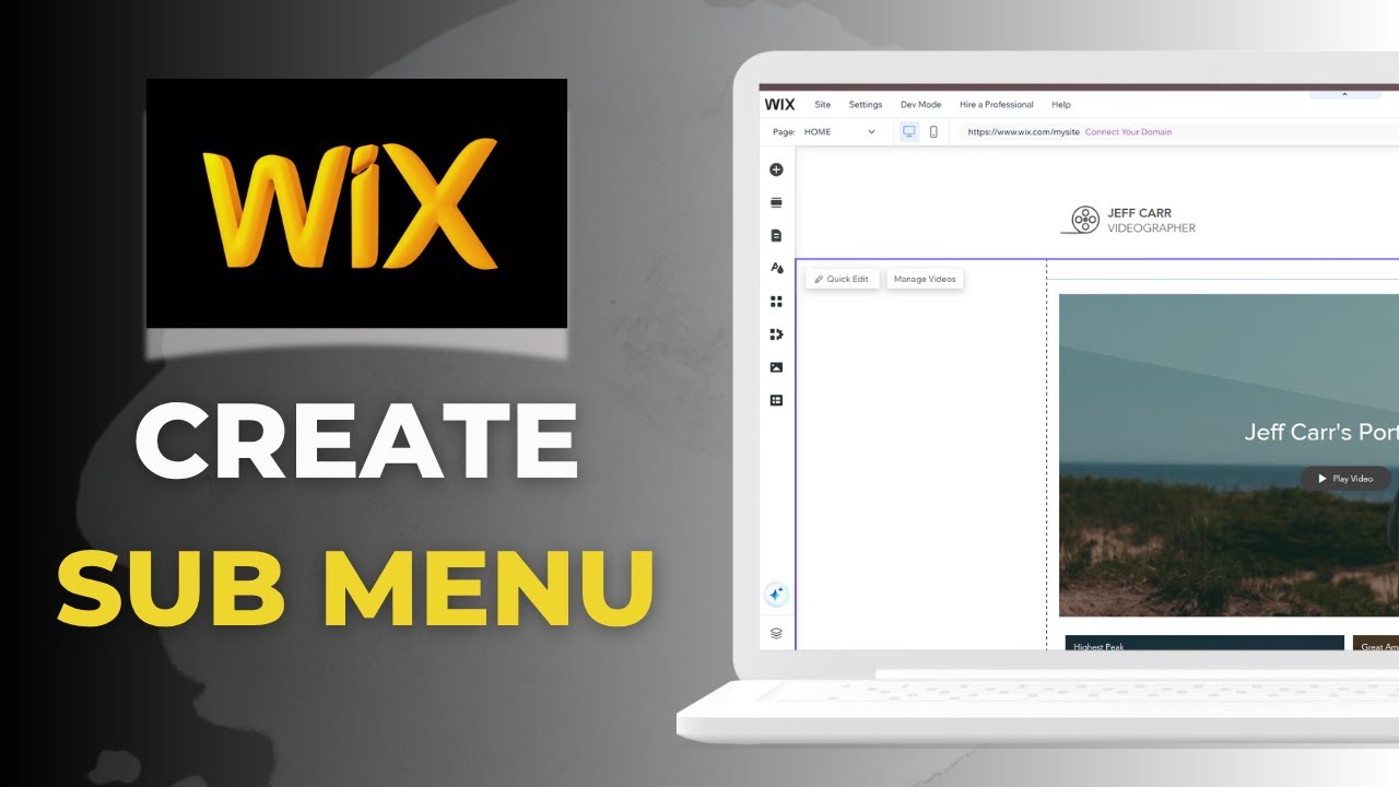 How To Create Sub Menu In Wix - YouTube