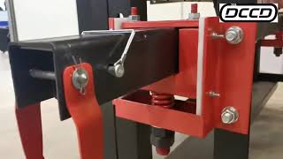 Tungsten Tipped secondary belt scraper