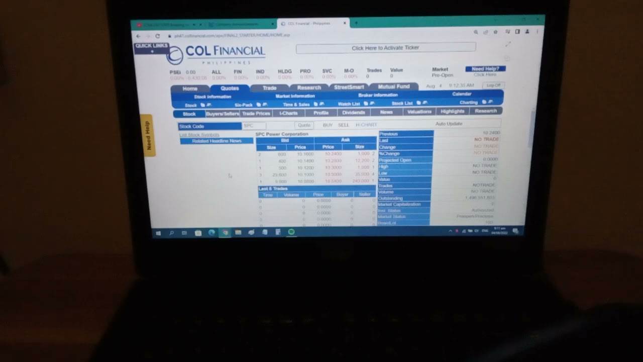 SPC Power Corporation l The Philippine Stock Market after Pelosi's Taiwan visit