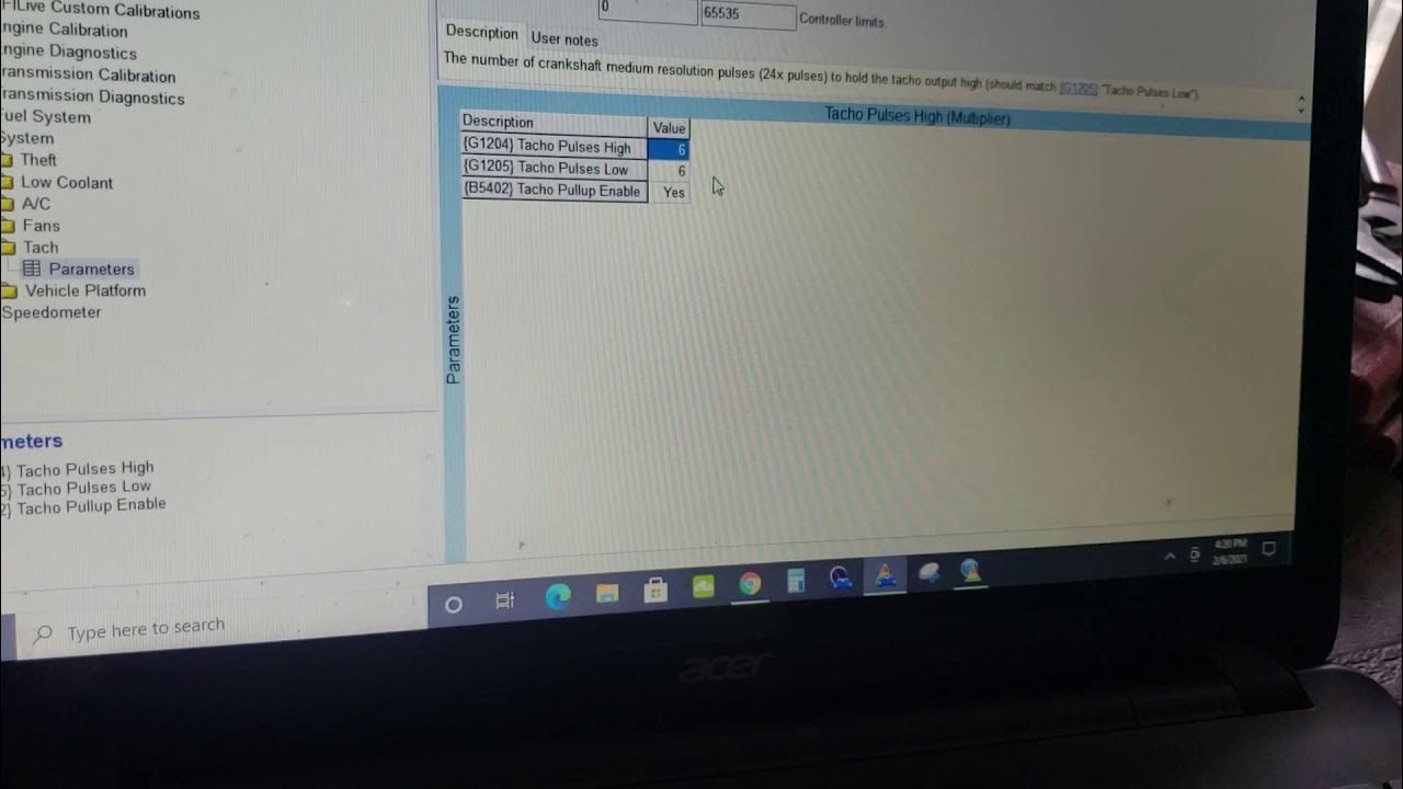 LS SWAP FOX BODY TACH SIGNAL YouTube