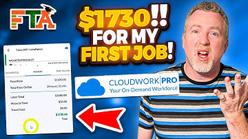 $1730 On My First CloudWork Pro Job! | Make Money as a Freelance IT Tech | Field Nation Alternatives