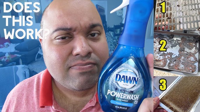 use dawn powerwash on your oven right now!!! #tiktokclean, Dawn Power Wash