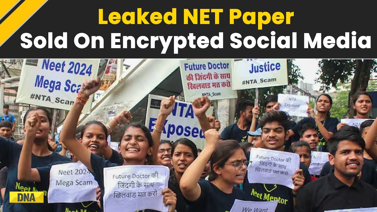 NET Exam: Paper Leaked And Sold on Encrypted Social Media | UGC-NET 2024