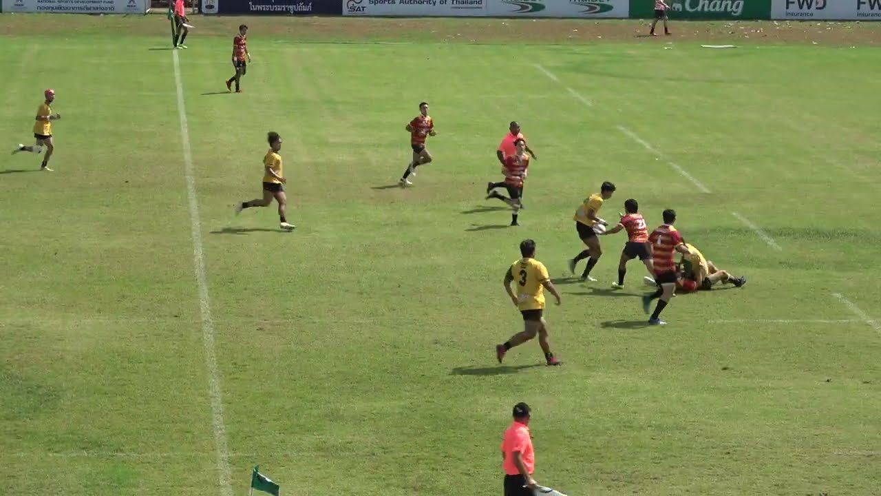 ธรรมศาสตร์ 1 vs มชก กรุงเทพ Thailand Rugby 7 Central and Eastern qualifiers 2022