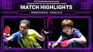 Ying Han vs Kuai Man | WS R32 | #WTTMacao 2026