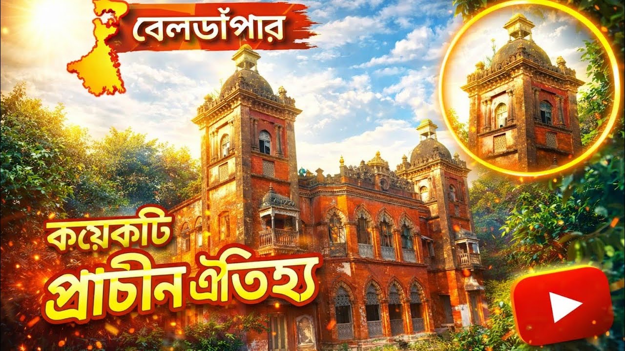 বেলডাঙ্গার কয়েকটি প্রাচীন ঐতিহ্য | Cinematic Drone View of Beldanga Rajbari। 