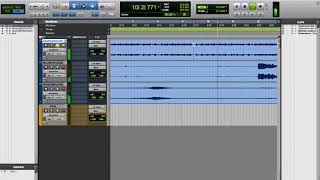 Basic editing in Pro Tools