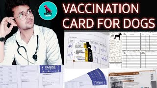 Vaccination Card: Full Details & How to Fill It | By Sahil Malik (Vet) | THE PET VISION