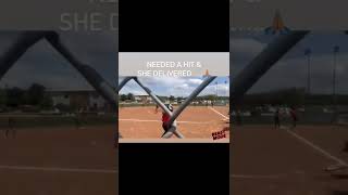 The Undertaker s Daughter Kaia Faith Calaway hits first home run of her life