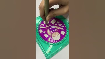 Beautiful ASMR Spirograph Art! #art #shorts #spirograph #satisfying #asmr #trending #viralshorts